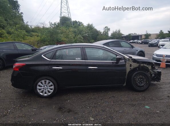 3N1AB7AP9KY256667 2019 NISSAN SENTRA Black Vista interior trasera