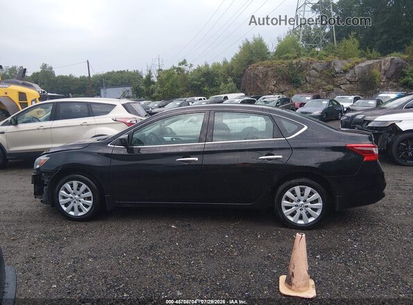 3N1AB7AP9KY256667 2019 NISSAN SENTRA Black Vista interior de 360 grados