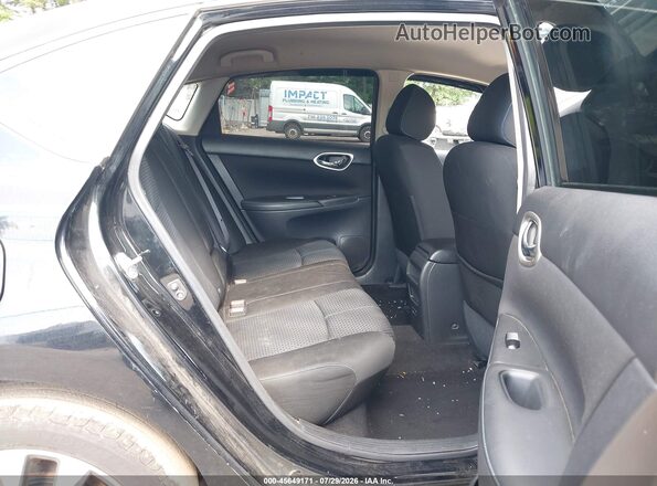 3N1AB7AP9KY256829 2019 NISSAN SENTRA Black VIN sticker view