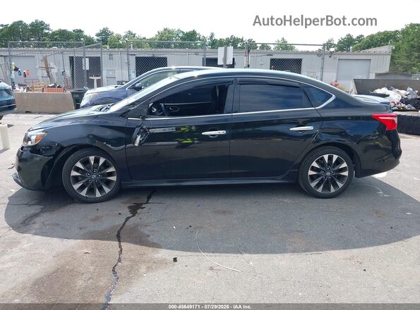 3N1AB7AP9KY256829 2019 NISSAN SENTRA Black 360 interior view