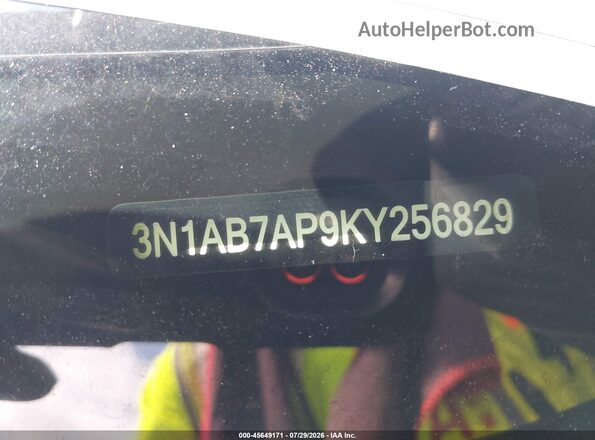 3N1AB7AP9KY256829 2019 NISSAN SENTRA Black 
