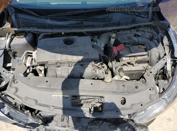 3N1AB7AP9KY258029 2019 NISSAN SENTRA Blue Widok wnętrza z tyłu