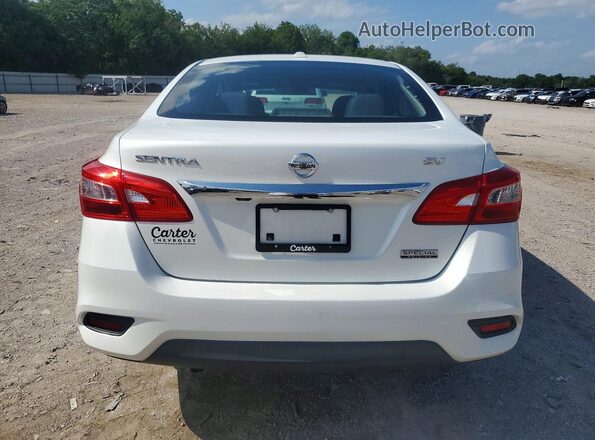 3N1AB7AP9KY265367 2019 NISSAN SENTRA White Vista trasera