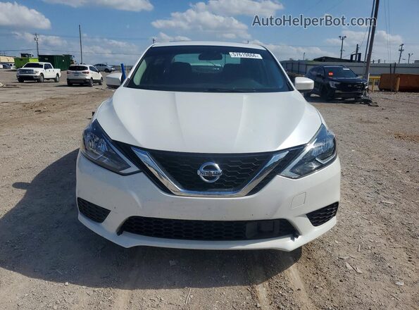 3N1AB7AP9KY265367 2019 NISSAN SENTRA White Vista frontal