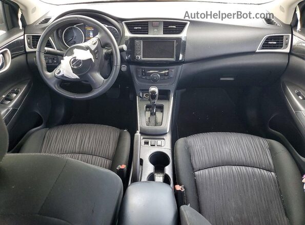 3N1AB7AP9KY271248 2019 NISSAN SENTRA Blue Առջևի վահանակի տեսք