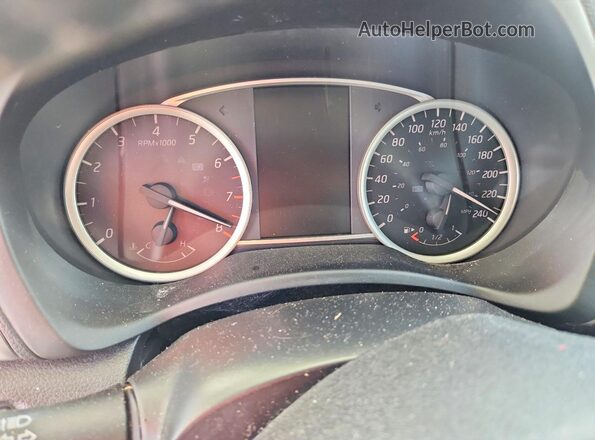 3N1AB7AP9KY271248 2019 NISSAN SENTRA Blue Սարքավորումների վահանակի տեսք