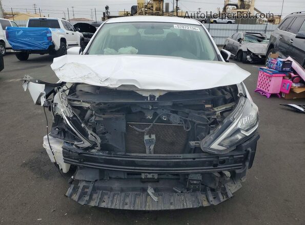 3N1AB7AP9KY280242 2019 NISSAN SENTRA White Դիմացի տեսք