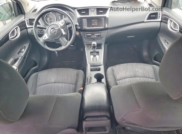 3N1AB7AP9KY280242 2019 NISSAN SENTRA White Առջևի վահանակի տեսք