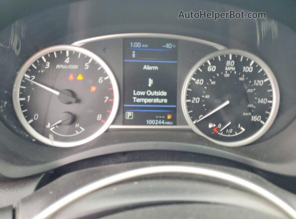 3N1AB7AP9KY280242 2019 NISSAN SENTRA White Սարքավորումների վահանակի տեսք