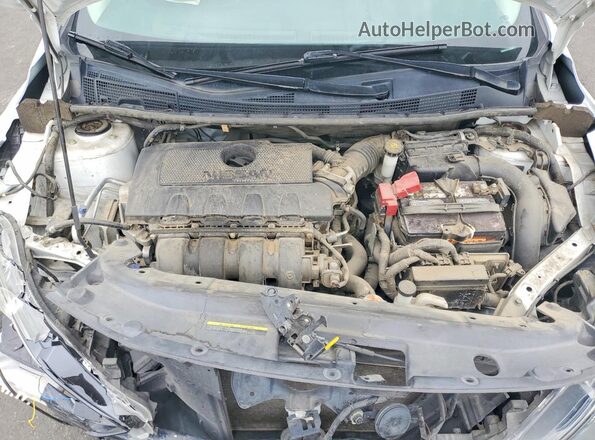 3N1AB7AP9KY280242 2019 NISSAN SENTRA White Սալոնի հետևի տեսք