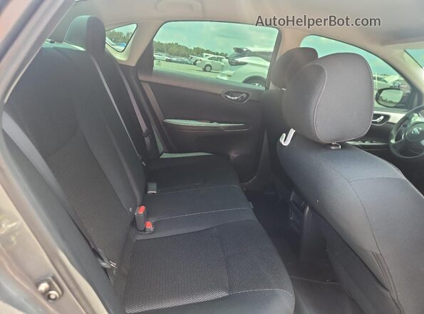 3N1AB7AP9KY286980 2019 NISSAN SENTRA Gray Հետևի նստատեղերի տեսք