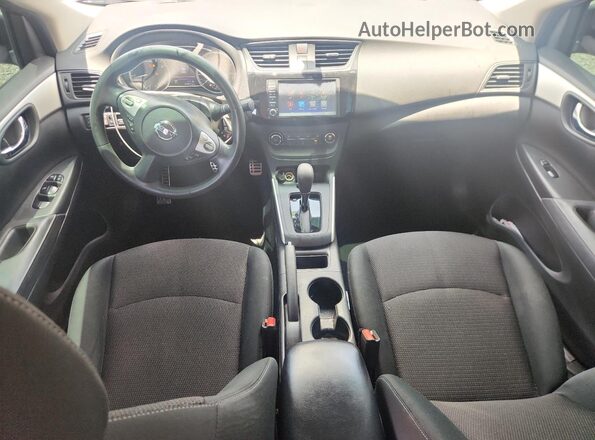 3N1AB7AP9KY286980 2019 NISSAN SENTRA Gray Առջևի վահանակի տեսք