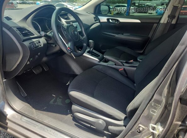 3N1AB7AP9KY286980 2019 NISSAN SENTRA Gray Սալոնի դիմացի տեսք