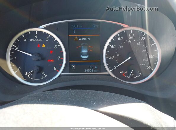 3N1AB7AP9KY300392 2019 NISSAN SENTRA Белый Вид задних сидений