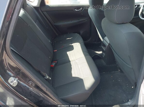3N1AB7AP9KY304877 2019 NISSAN SENTRA Black Widok naklejki z numerem VIN