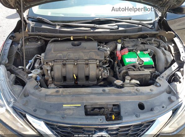 3N1AB7AP9KY304877 2019 NISSAN SENTRA Black Widok z tyłu