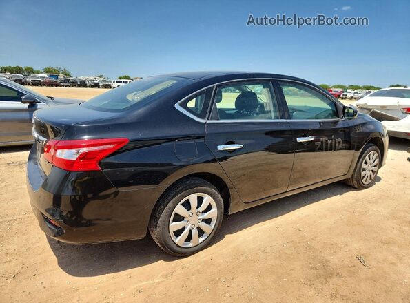 3N1AB7AP9KY310517 2019 NISSAN SENTRA Black Rear right