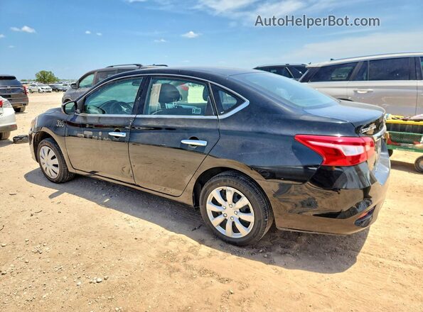 3N1AB7AP9KY310517 2019 NISSAN SENTRA Black Rear left