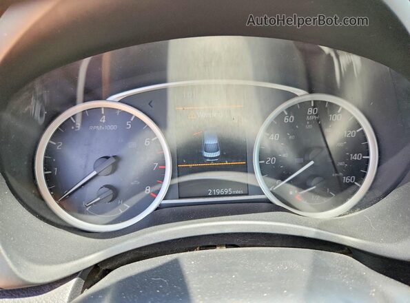 3N1AB7AP9KY310517 2019 NISSAN SENTRA Black Instrument cluster view