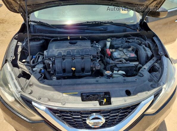 3N1AB7AP9KY310517 2019 NISSAN SENTRA Black Rear interior view