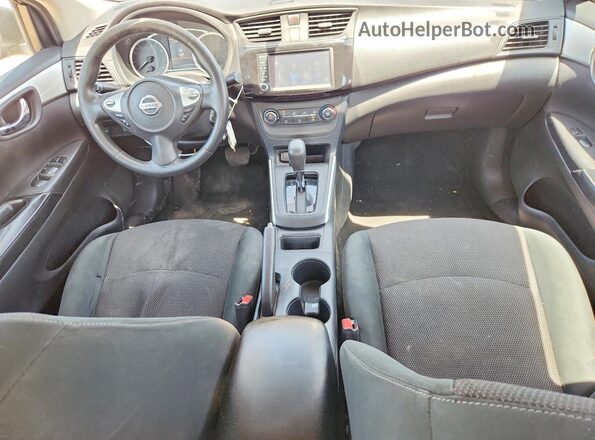 3N1AB7AP9KY310517 2019 NISSAN SENTRA Black Dashboard view