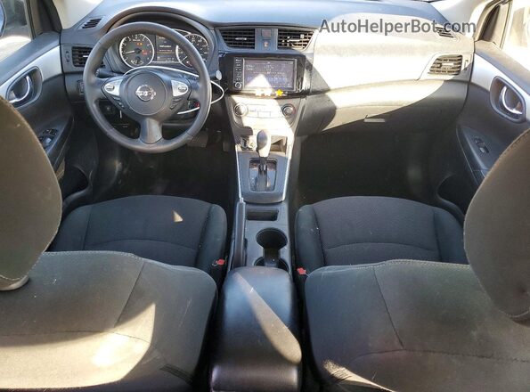3N1AB7AP9KY323980 2019 NISSAN SENTRA Blue Вид панелі приладів