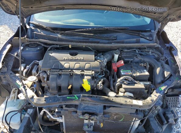3N1AB7AP9KY323980 2019 NISSAN SENTRA Blue Вид задньої частини салону