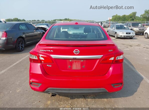 3N1AB7AP9KY345302 2019 NISSAN SENTRA Red 