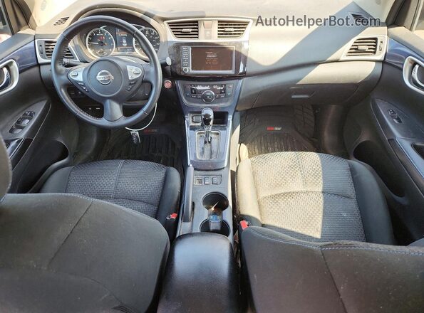 3N1AB7AP9KY371219 2019 NISSAN SENTRA Gray Dashboard view