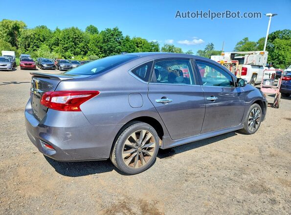 3N1AB7AP9KY371219 2019 NISSAN SENTRA Gray Rear right