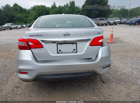 3N1AB7AP9KY374086 2019 NISSAN SENTRA Silver 