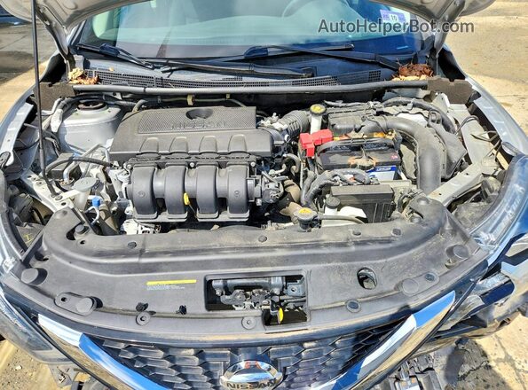 3N1AB7AP9KY375738 2019 NISSAN SENTRA Silver უკანა სალონის ხედი