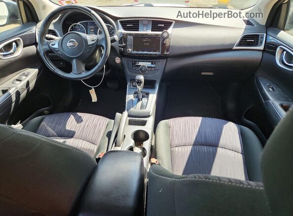 3N1AB7AP9KY375738 2019 NISSAN SENTRA Silver წინა პანელის ხედი