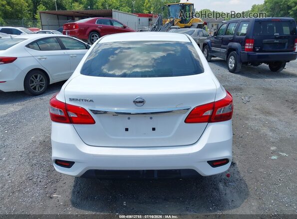 3N1AB7AP9KY384570 2019 NISSAN SENTRA White 