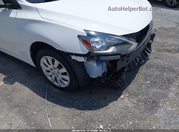 3N1AB7AP9KY384570 2019 NISSAN SENTRA White 