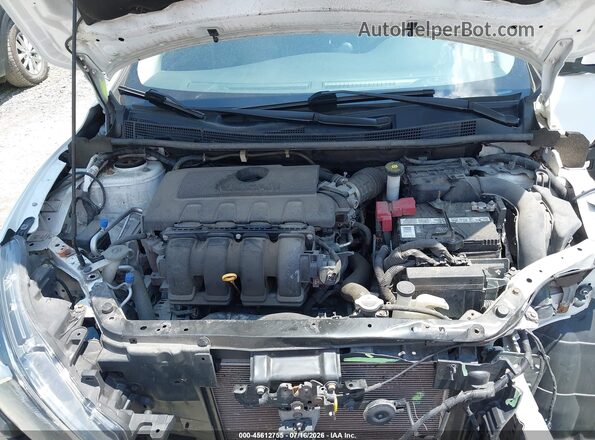 3N1AB7AP9KY384570 2019 NISSAN SENTRA White Vista trasera