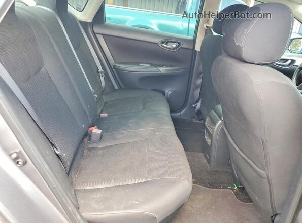 3N1AB7AP9KY384908 2019 NISSAN SENTRA Gray Vista de los asientos traseros