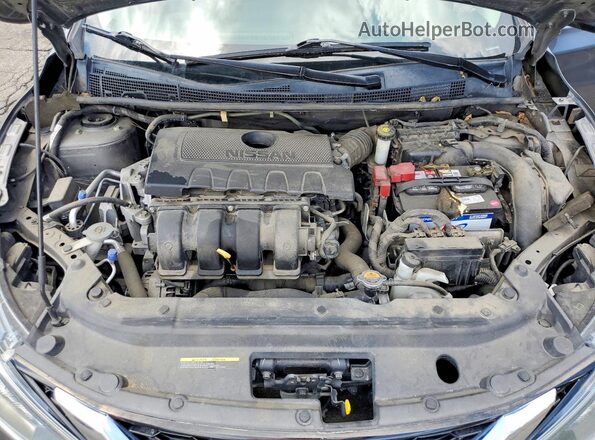 3N1AB7AP9KY384908 2019 NISSAN SENTRA Gray Vista interior trasera