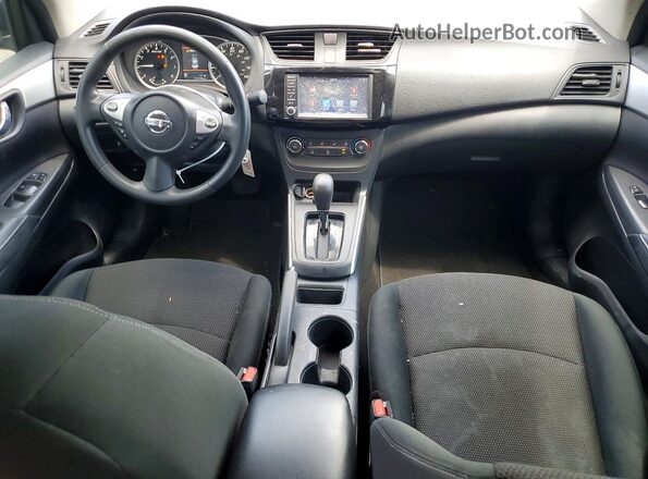 3N1AB7AP9KY384908 2019 NISSAN SENTRA Gray Vista del salpicadero