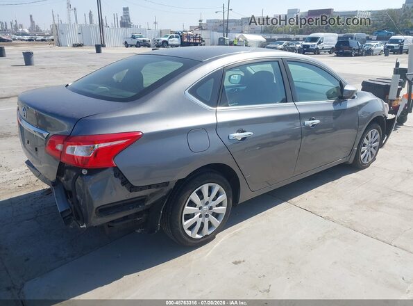 3N1AB7AP9KY390675 2019 NISSAN SENTRA Gray Trasero derecho