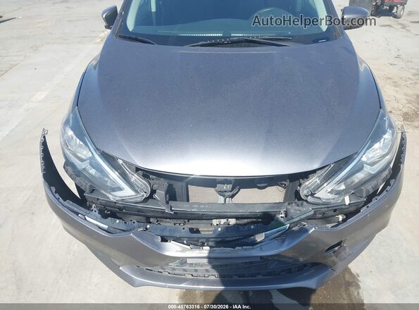 3N1AB7AP9KY390675 2019 NISSAN SENTRA Gray Vista interior de 360 grados