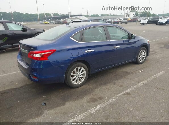 3N1AB7AP9KY403229 2019 NISSAN SENTRA Dark Blue Rear right