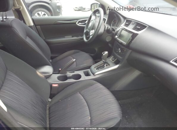 3N1AB7AP9KY403229 2019 NISSAN SENTRA Dark Blue Front interior view