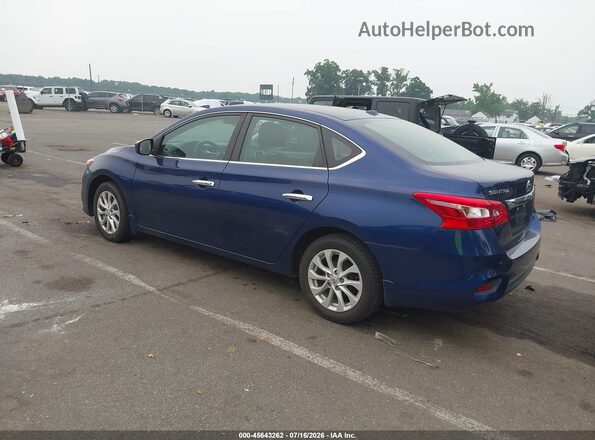 3N1AB7AP9KY403229 2019 NISSAN SENTRA Dark Blue Rear left