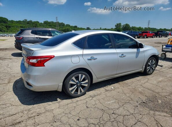3N1AB7AP9KY415512 2019 NISSAN SENTRA Silver Trasero derecho