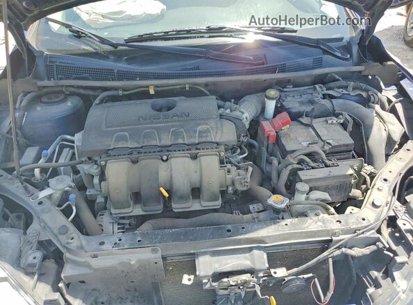 3N1AB7AP9KY422055 2019 NISSAN SENTRA Синий Вид задней части салона