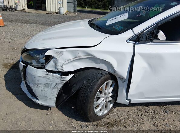 3N1AB7AP9KY447196 2019 NISSAN SENTRA White Вид спереду