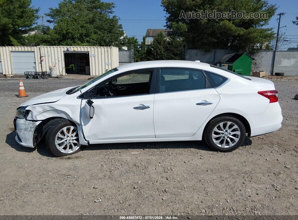 3N1AB7AP9KY447196 2019 NISSAN SENTRA White Панорамний вид салону 360°