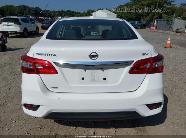 3N1AB7AP9KY447196 2019 NISSAN SENTRA White 