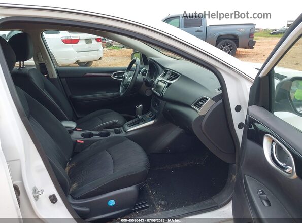 3N1AB7AP9KY448168 2019 NISSAN SENTRA White Սալոնի դիմացի տեսք